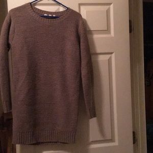 Uniqlo brown sweater dress - XS
